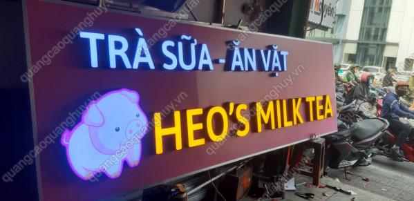 Thiết kế bảng hiệu trà sữa nhà làm tại Gò Vấp nhanh chóng, đúng ...